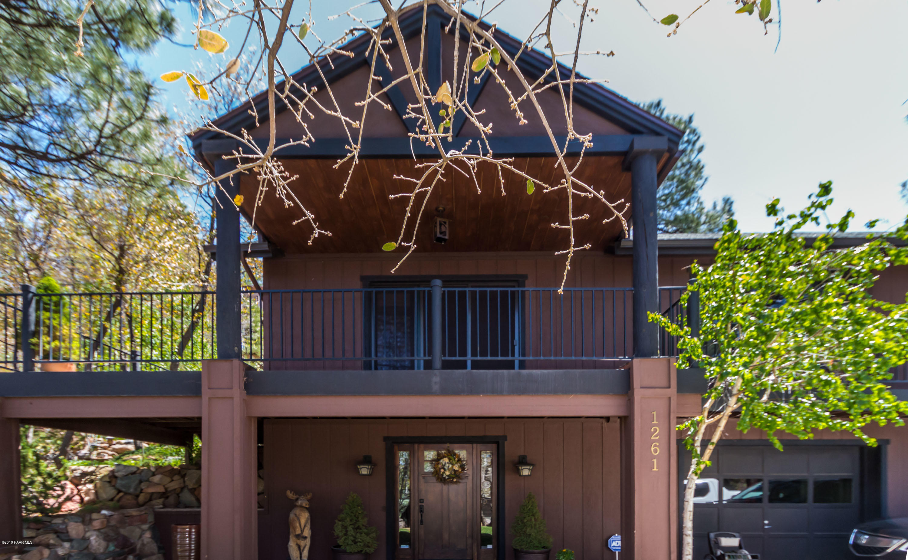 1261 Tanglewood Road Prescott, AZ 86303 - Photo 3 of 36 a view of a house with a tree