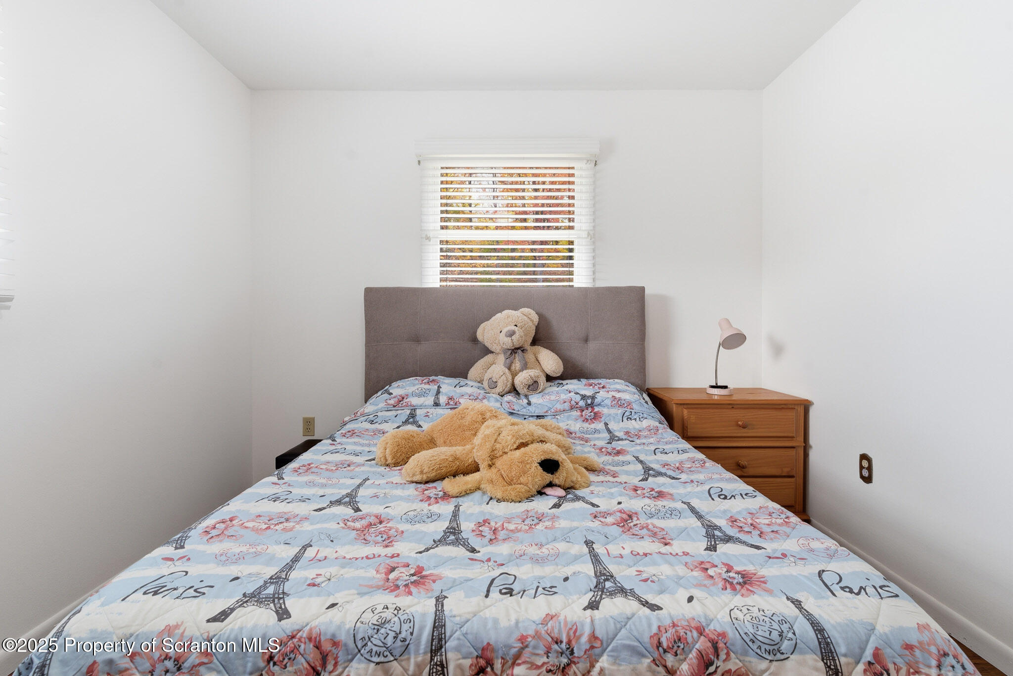 105 Fern Way Clarks Summit, PA 18411 - Photo 18 of 40 a bedroom with a bed and window