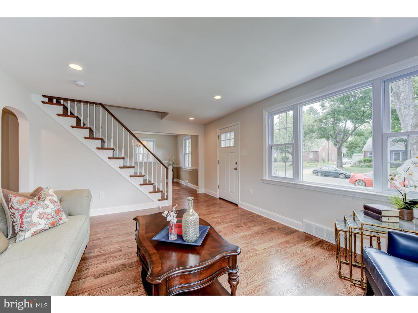 2224 Avon Road Ardmore, PA 19003 - Photo 5 of 23 a view of entryway and hall with wooden floor