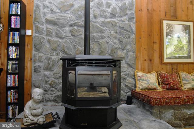 15800 Bond Mill Road Laurel, MD 20707 - Photo 16 of 30 Living Room Pellet Stove