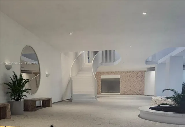 a view of entryway and hall