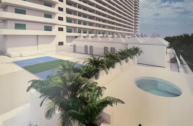 a bedroom with a bed