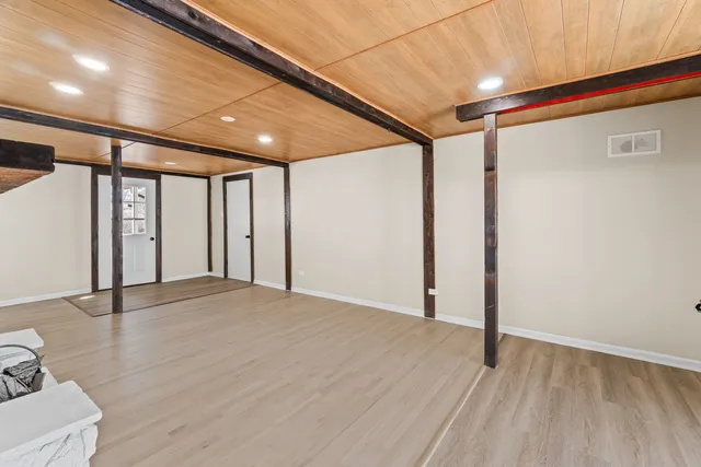 a view of empty room