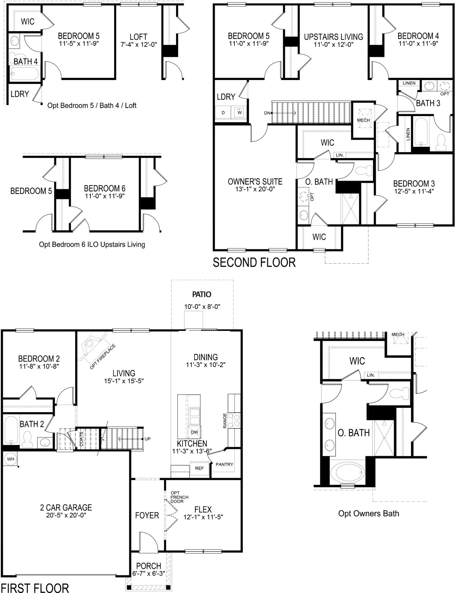 2911 Southbridge Road Kingsport, TN 37664 - Photo 2 of 2 Hayden Floor Plan