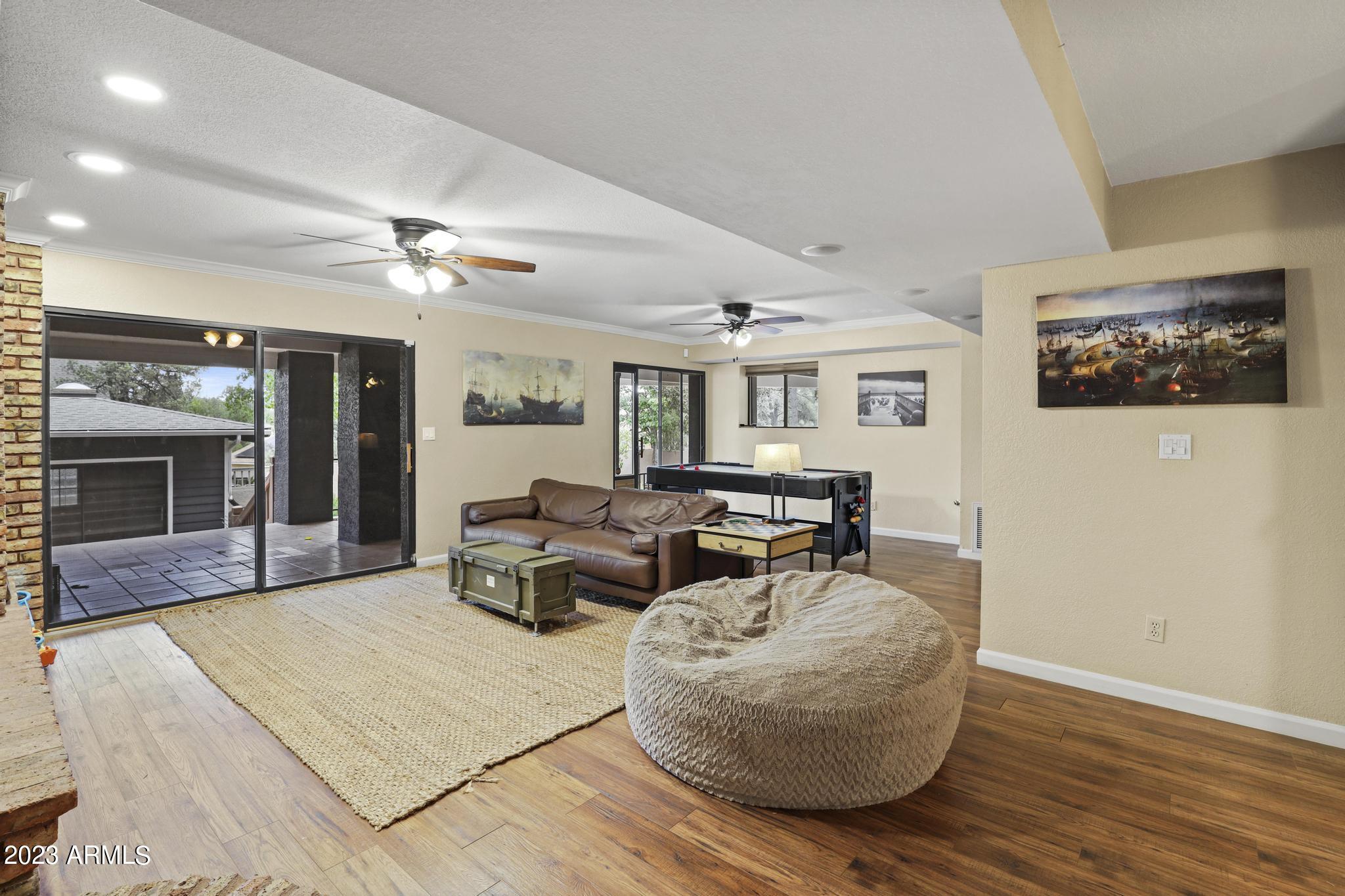 610 East Coronado Way Payson, AZ 85541 - Photo 24 of 51 610 E Coronado wy - basement lounge 2