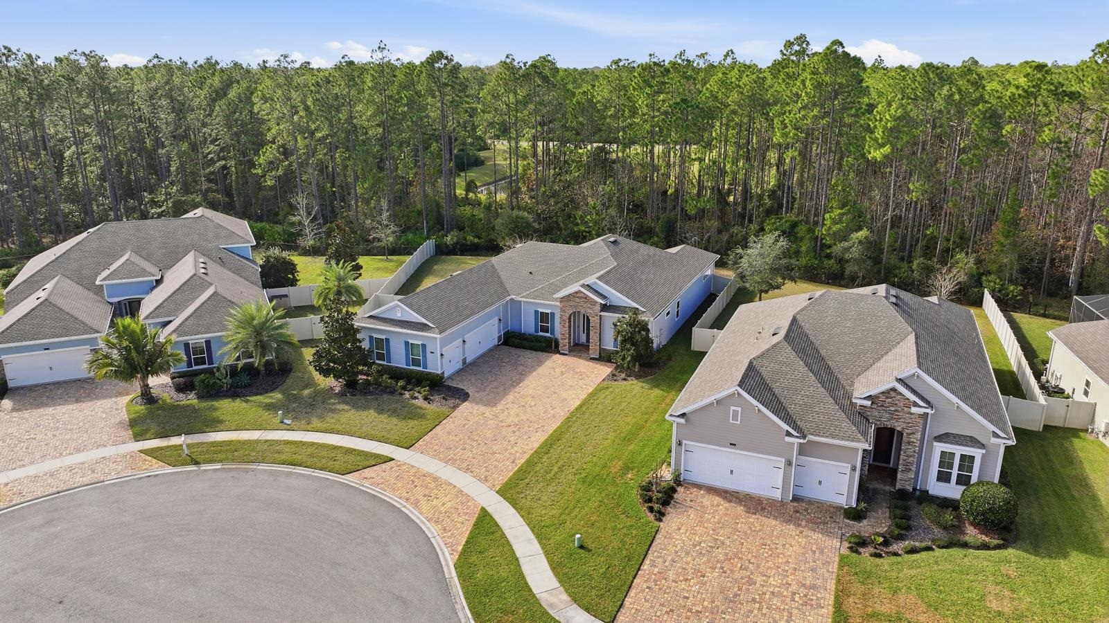 170 Antolin Way St. Augustine, FL 32095 - Photo 72 of 85 an aerial view of a house having swimming pool garden and patio