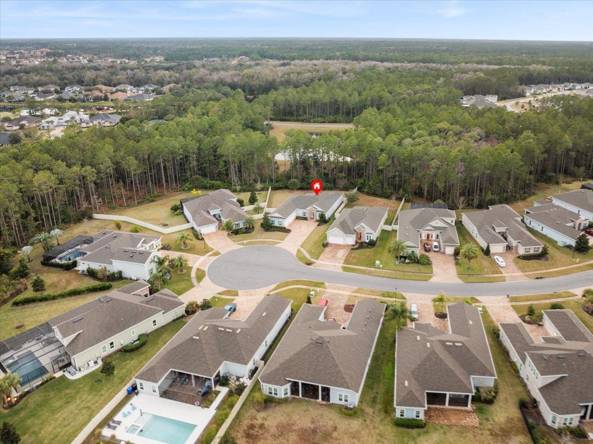 170 Antolin Way St. Augustine, FL 32095 - Photo 80 of 85 View of property location with nearby suburban area and a heavily wooded area