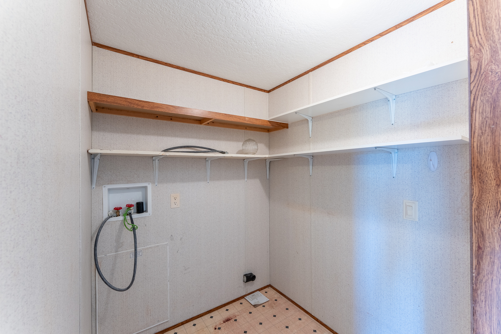 24555 Legion Road Stonefort, IL 62987 - Photo 17 of 41 a bathroom with a glass shower door