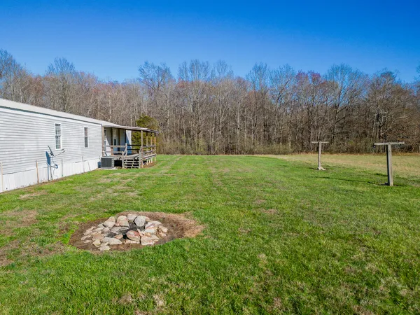 a house with view of yard