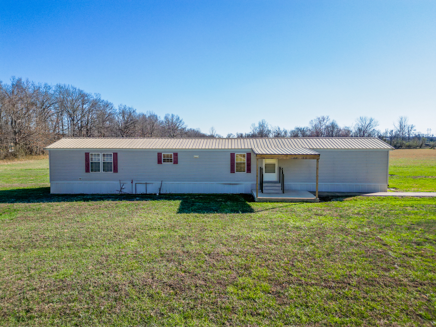 24555 Legion Road Stonefort, IL 62987 - Photo 41 of 41 a view of a house with a yard