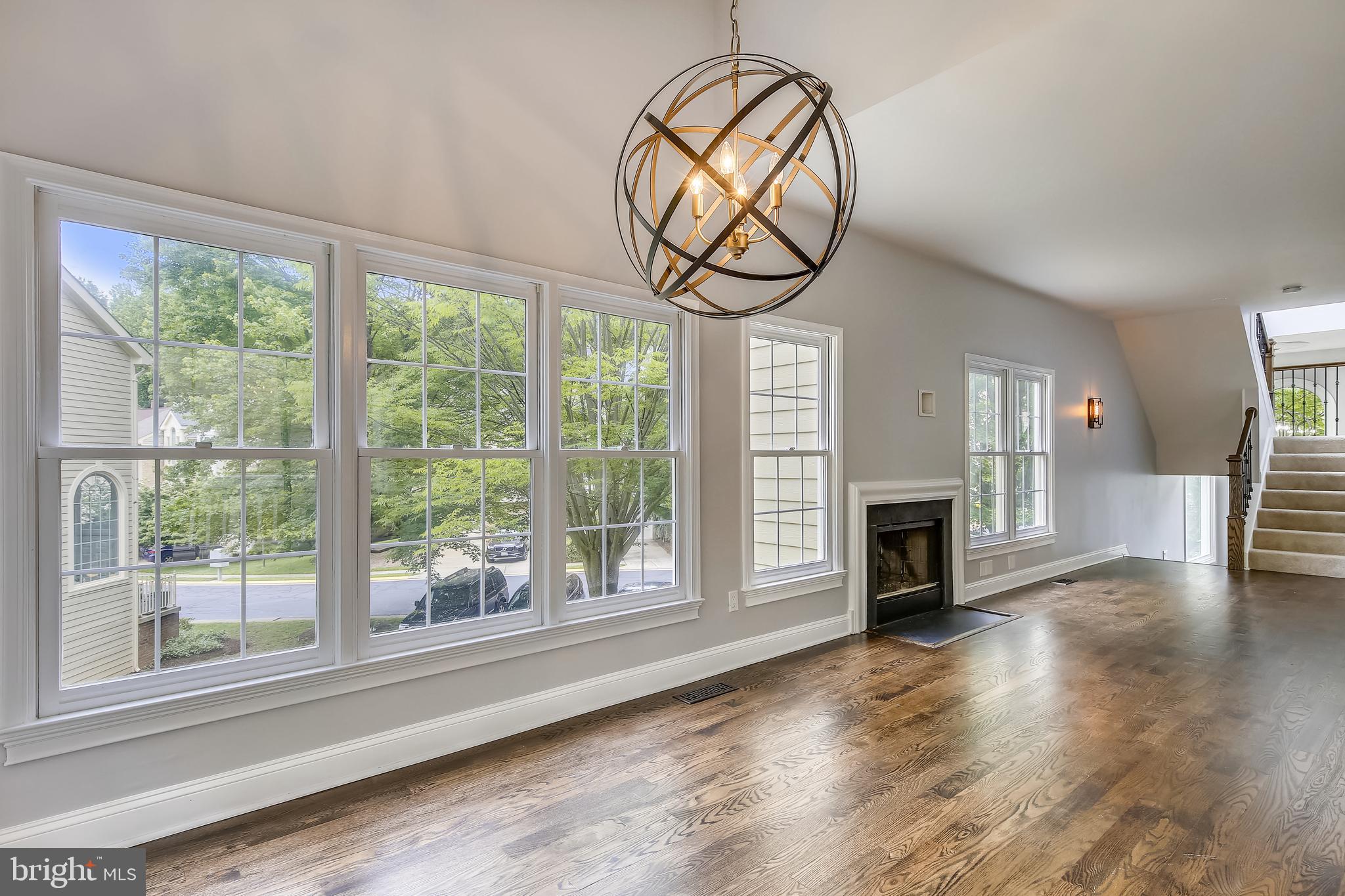 1380 Heritage Oak Way Reston, VA 20194 - Photo 10 of 59 Living-Great Room with Wood burning FP