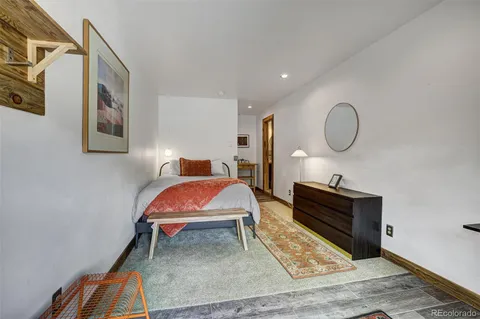 a room with furniture