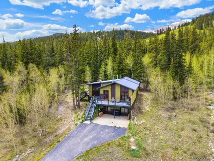 a view of a yard with an outdoor space