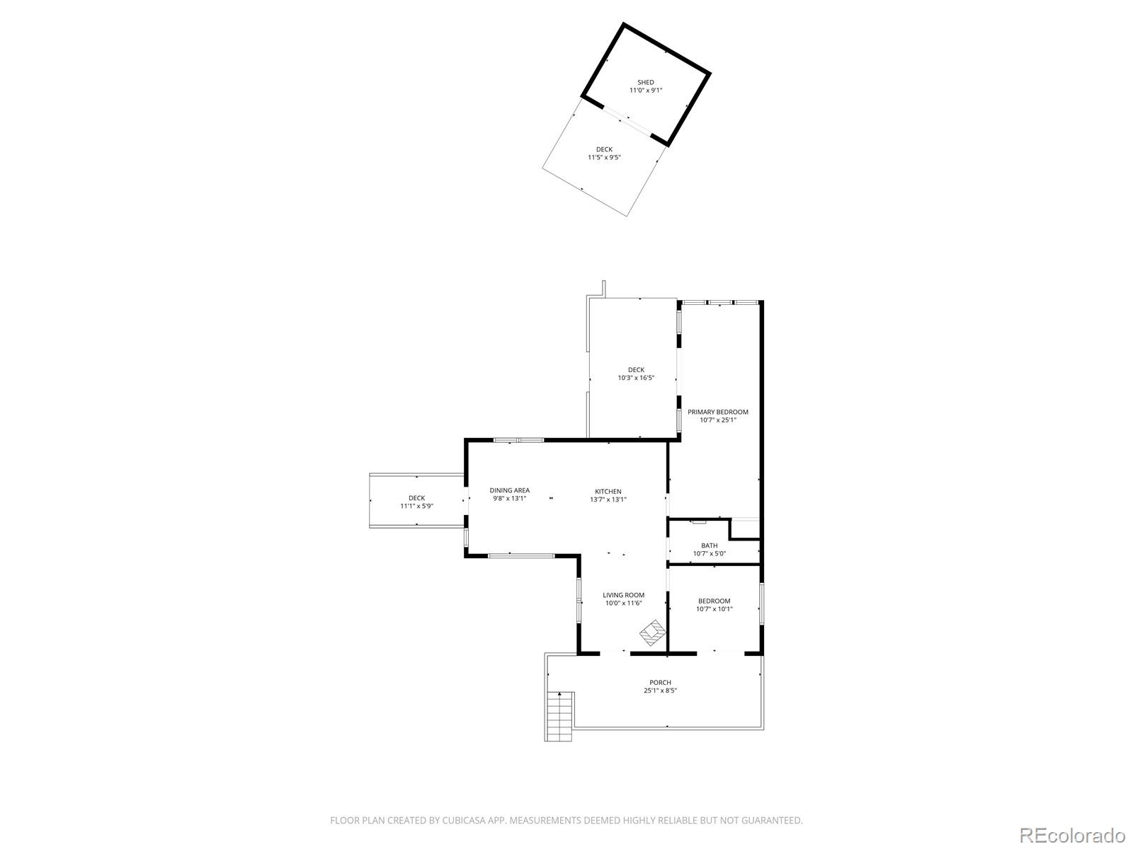 3049 County Road 6 Alma, CO 80420 - Photo 43 of 43 a picture of floor plan