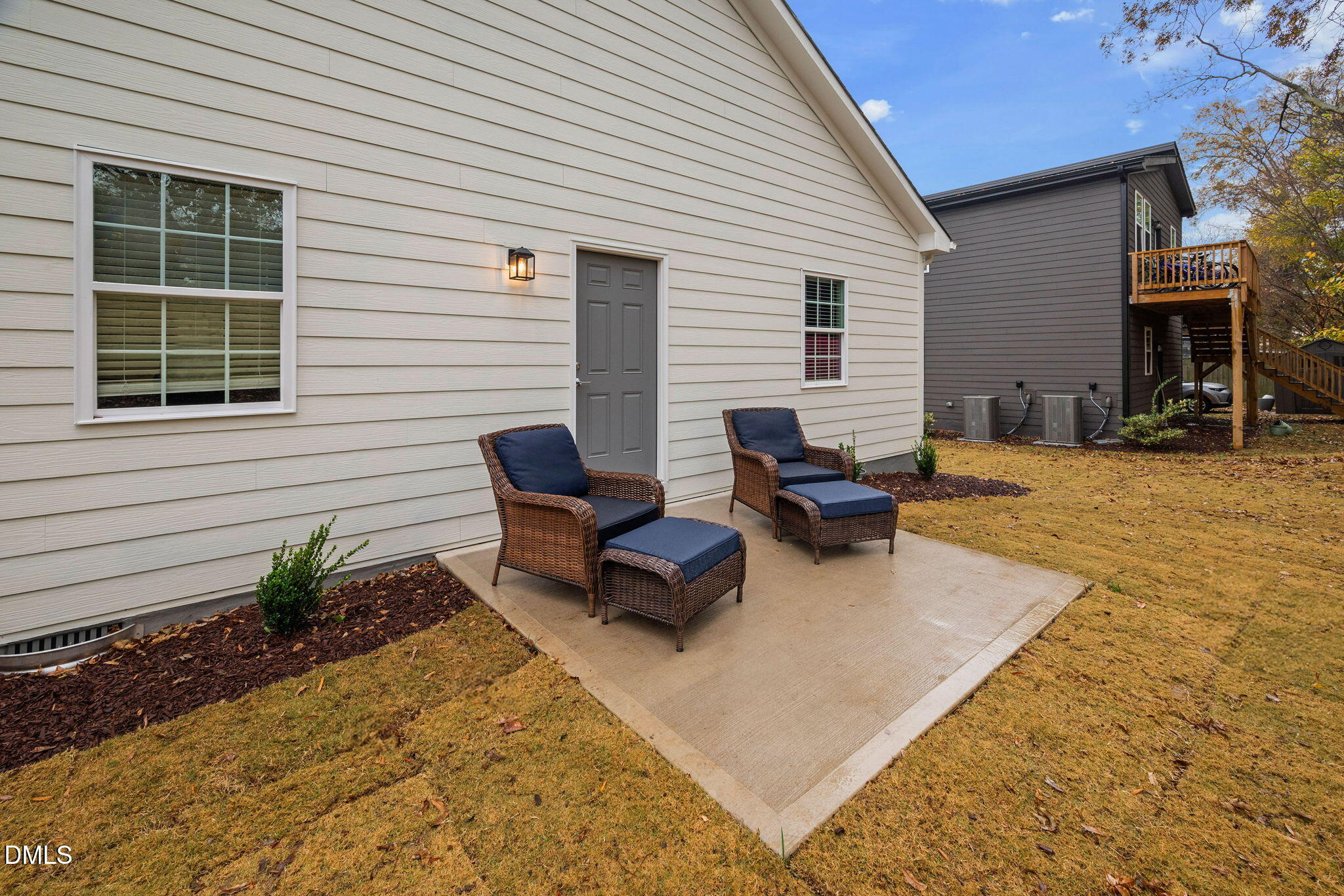 1106 South Blount Street Raleigh, NC 27601 - Photo 24 of 33 a view of a lounge chairs in the back yard