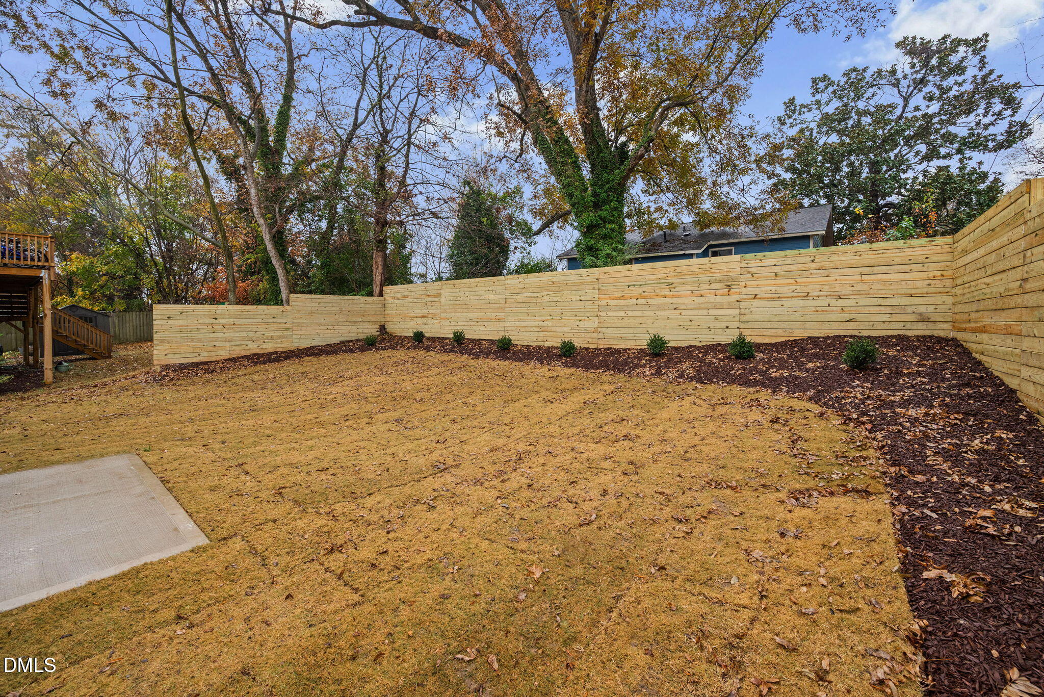 1106 South Blount Street Raleigh, NC 27601 - Photo 26 of 33 a view of a yard with trees