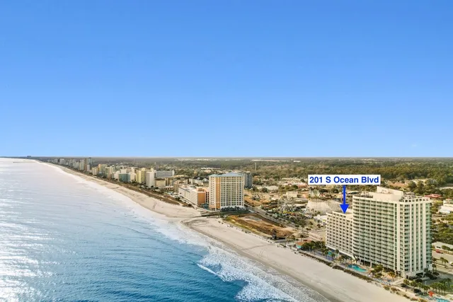 $245,000 | 201 South Ocean Boulevard, Unit 408, Myrtle Beach, SC 29577