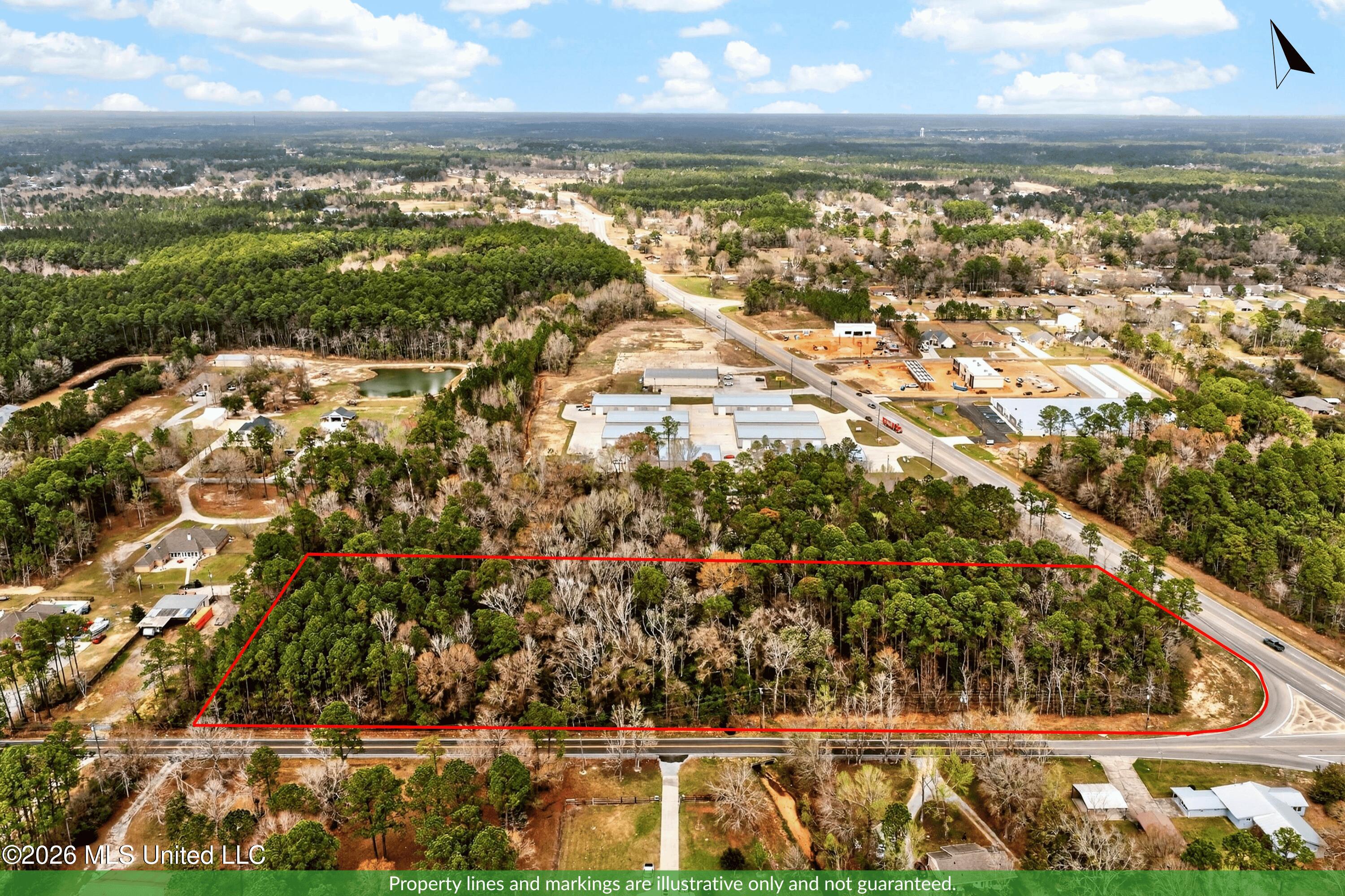 0 Tucker Road Biloxi, MS 39532 - Photo 11 of 16 Aerial North