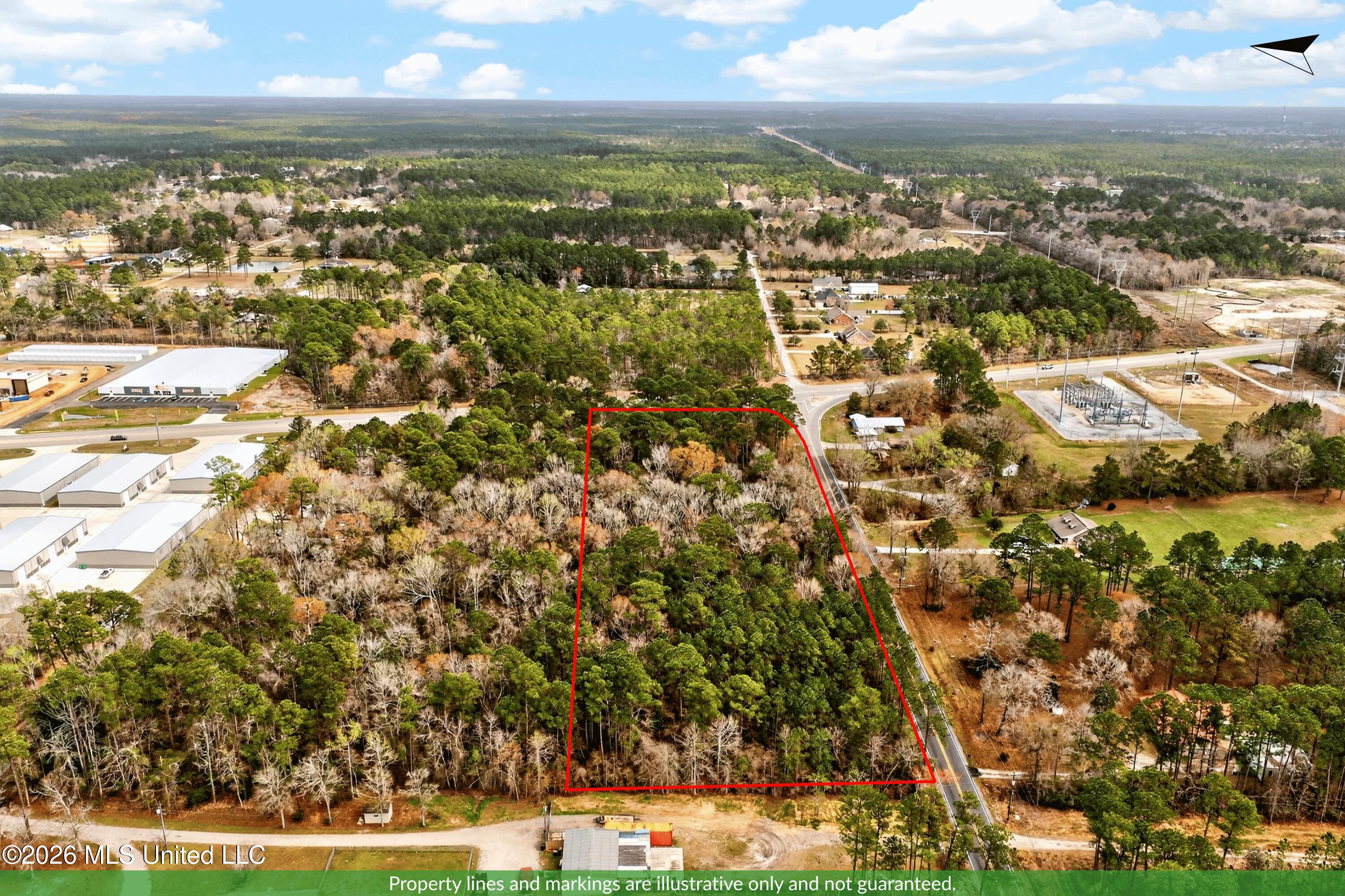 0 Tucker Road Biloxi, MS 39532 - Photo 12 of 16 Aerial East