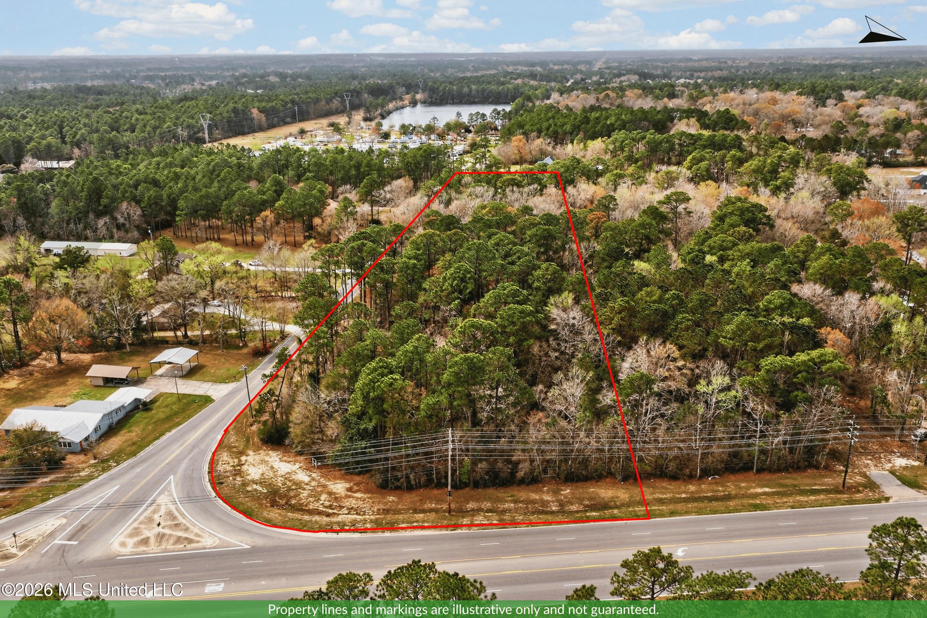 0 Tucker Road Biloxi, MS 39532 - Photo 14 of 16 Aerial West