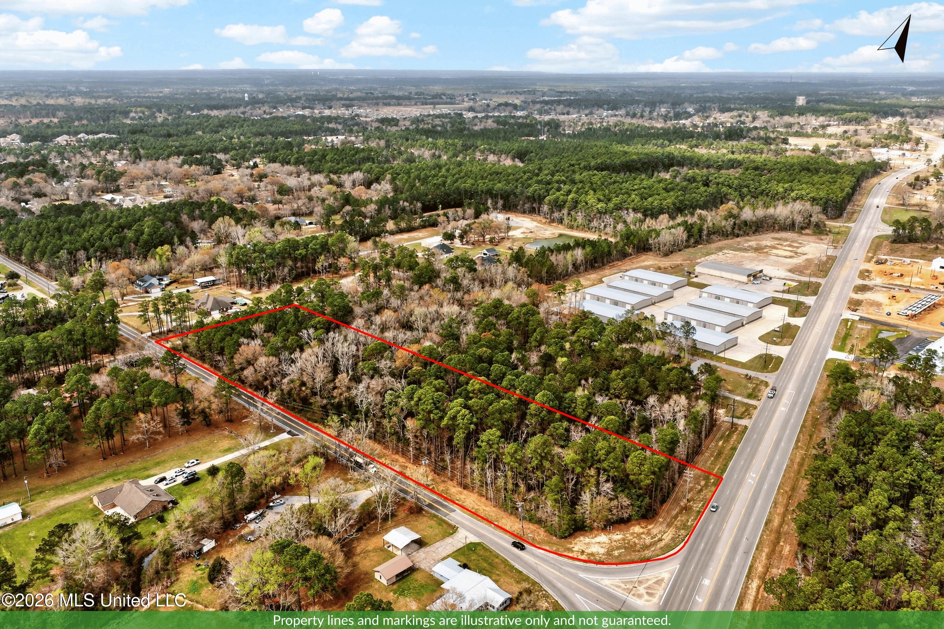 0 Tucker Road Biloxi, MS 39532 - Photo 15 of 16 Aerial Northwest