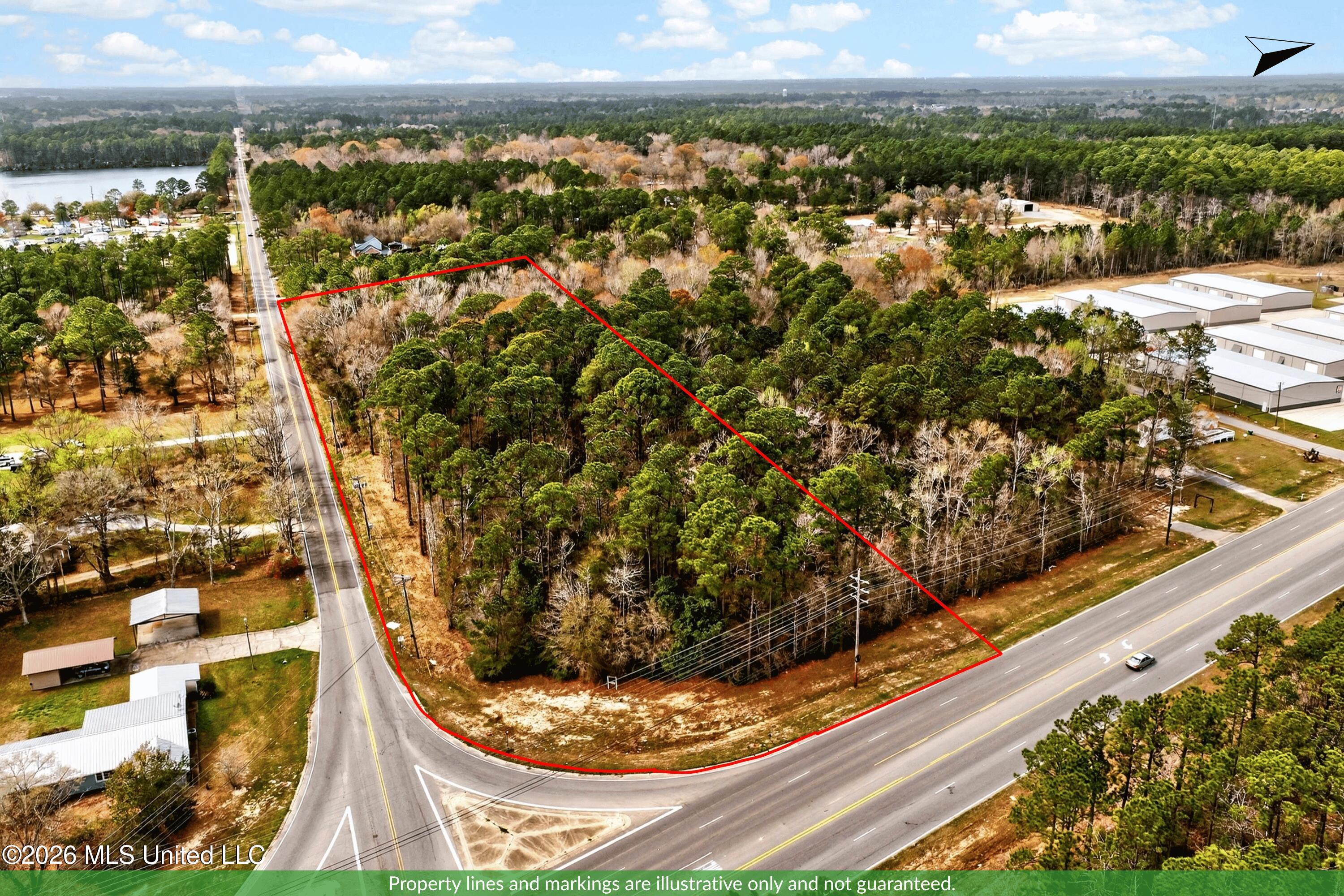 0 Tucker Road Biloxi, MS 39532 - Photo 16 of 16 Aerial Northwest