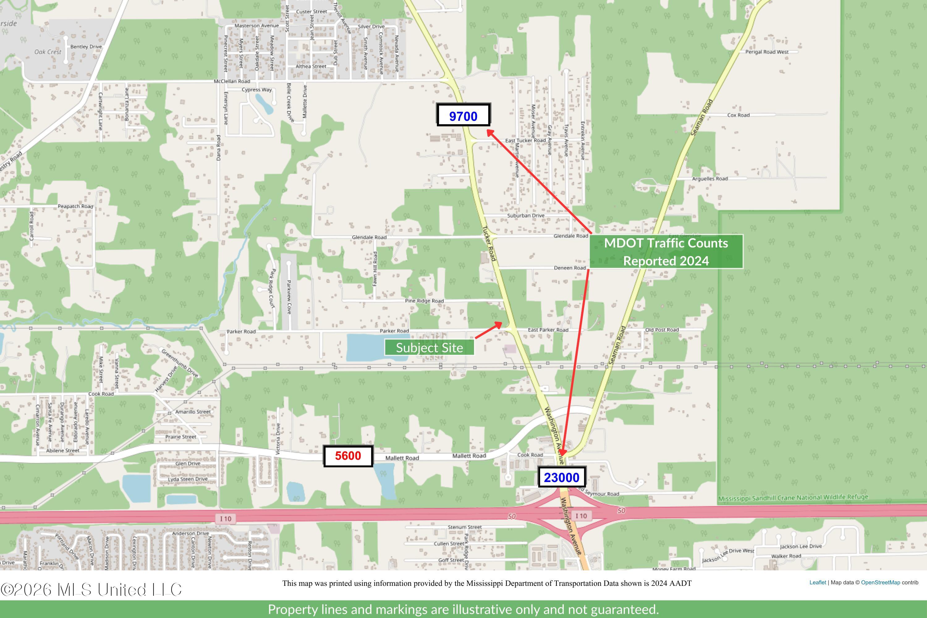 0 Tucker Road Biloxi, MS 39532 - Photo 4 of 16 Traffic count