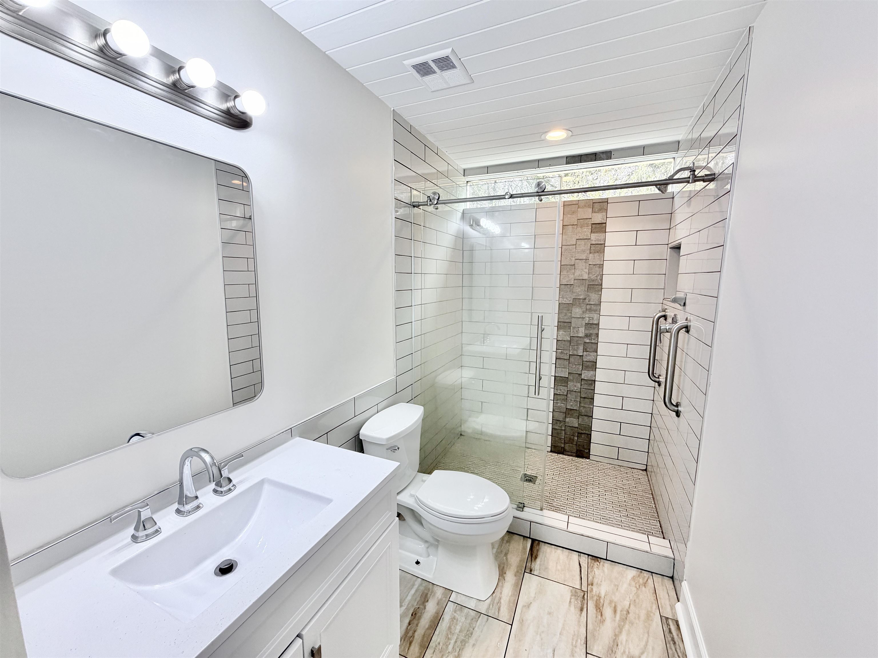 955 Country Club Road Somerville, TN 38068 - Photo 26 of 40 Full bathroom with vanity and a stall shower