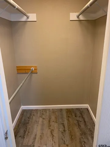 a view of walk in closet