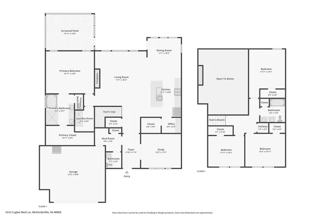 $499,900 | 6543 Eagles Nest Lane, McCordsville, IN 46055