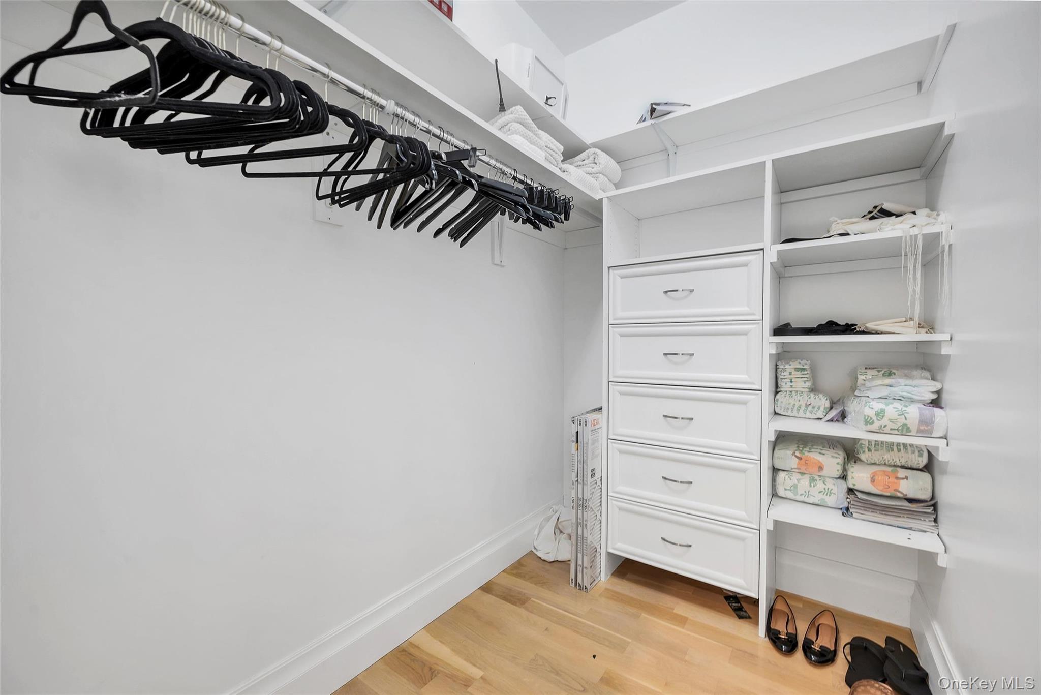 31 Walnut Ridge Lane Bloomingburg, NY 12721 - Photo 25 of 50 a view of walk in closet with clothes and shoes