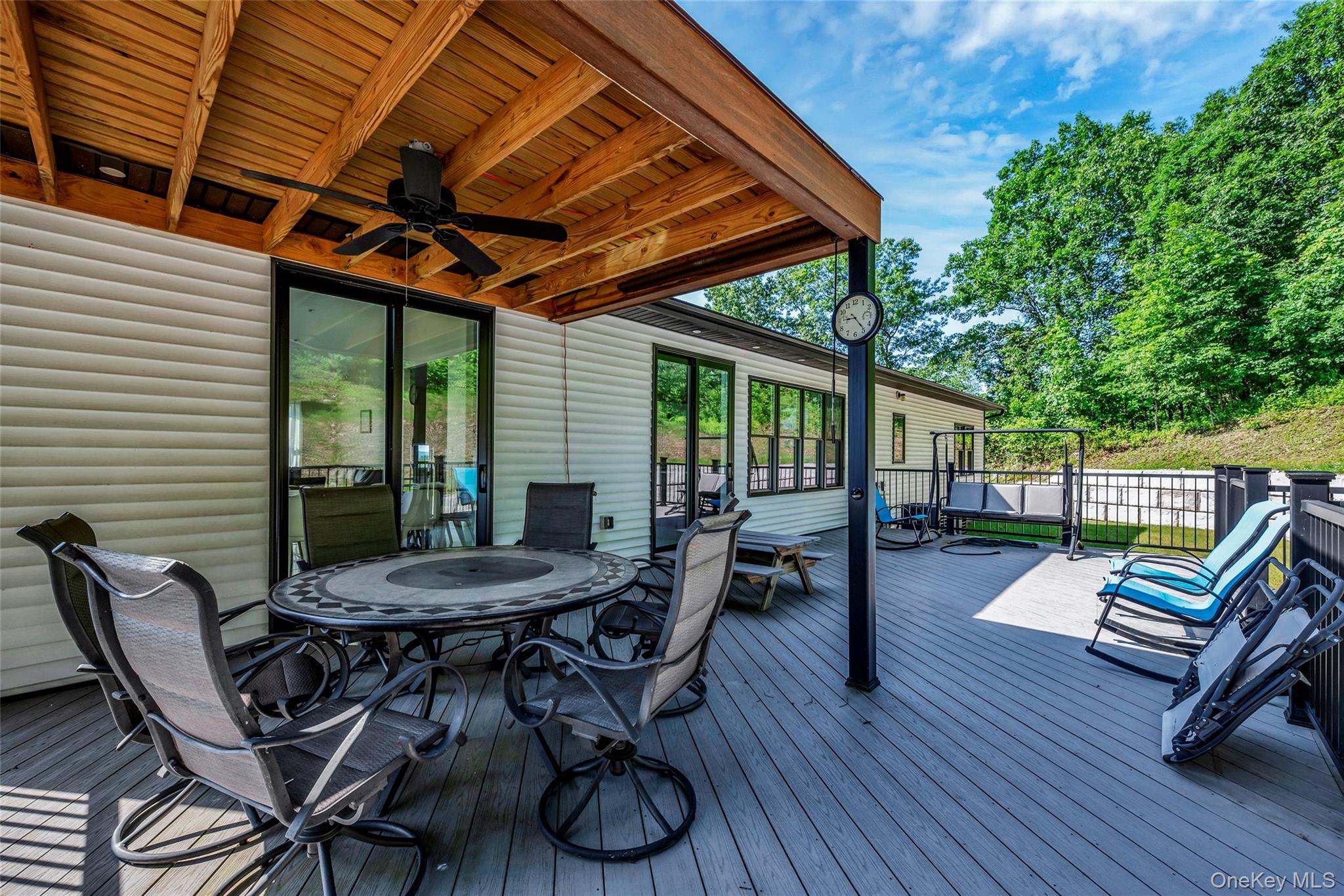 31 Walnut Ridge Lane Bloomingburg, NY 12721 - Photo 47 of 50 a view of a patio with a table and chairs