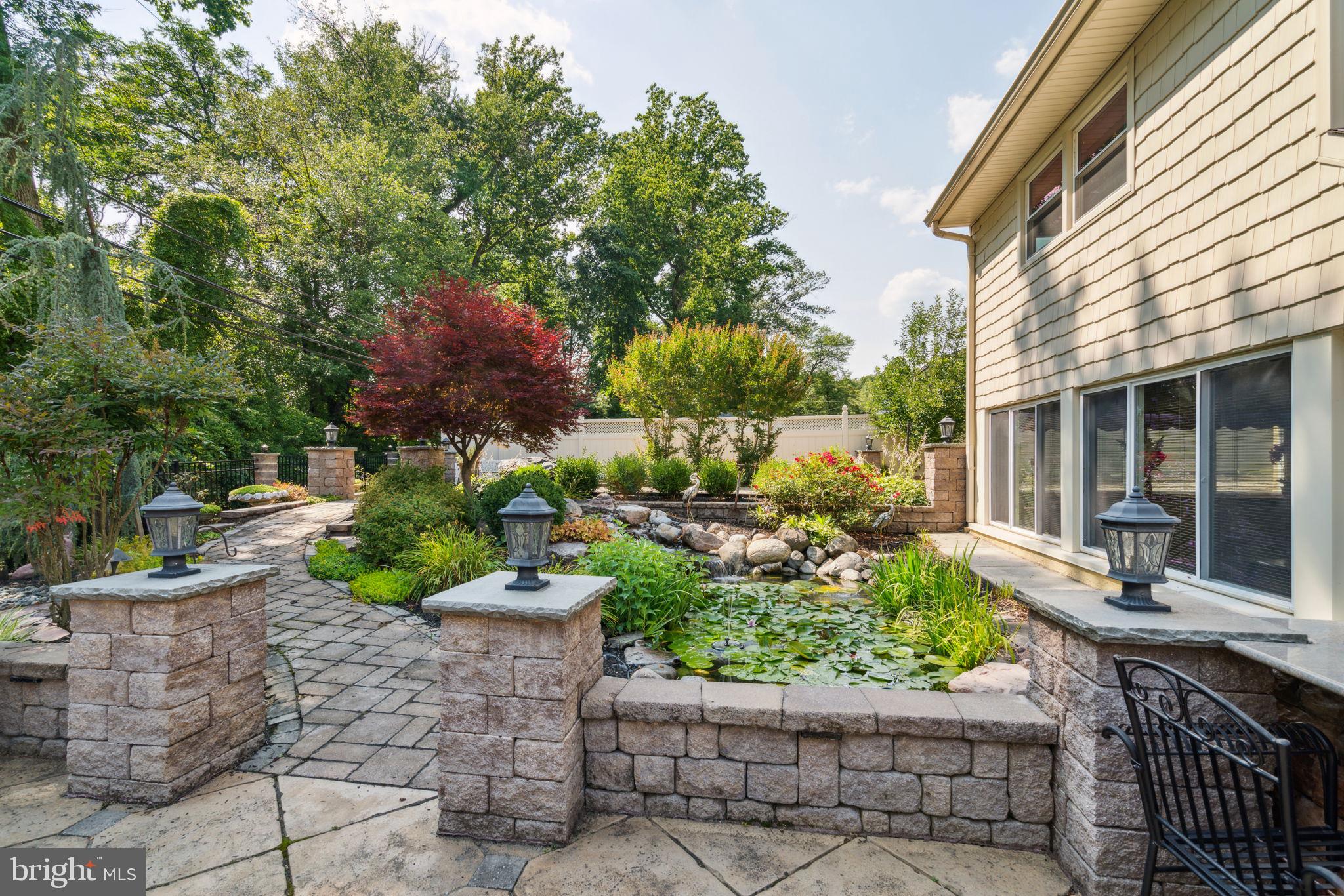 742 Suffolk Road Jenkintown, PA 19046 - Photo 49 of 55 Koi Pond