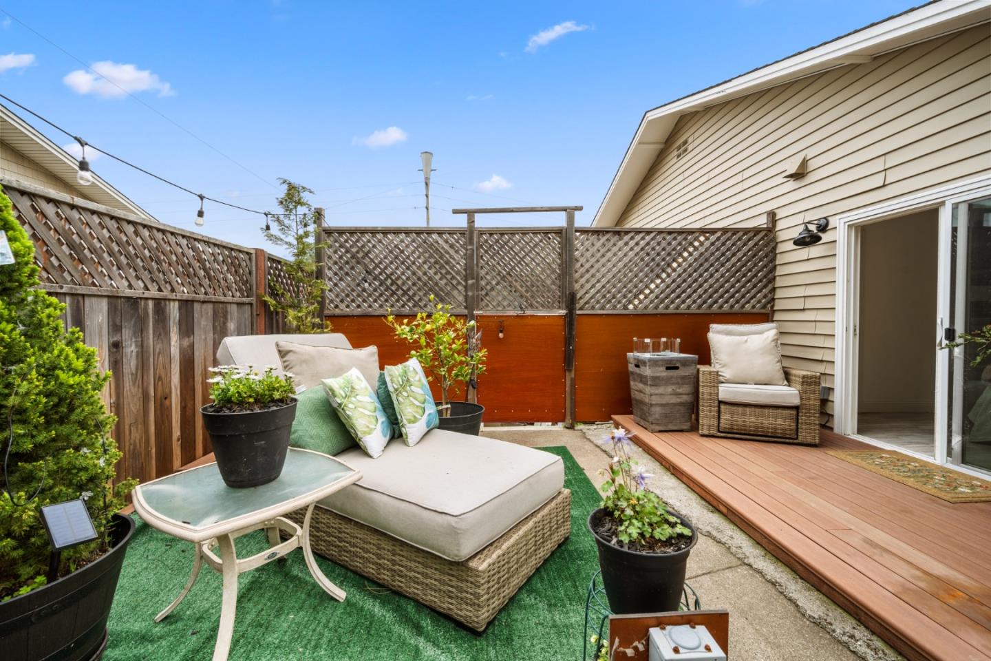 970 Park Pacifica Avenue Pacifica, CA 94044 - Photo 30 of 61 a view of a patio in backyard