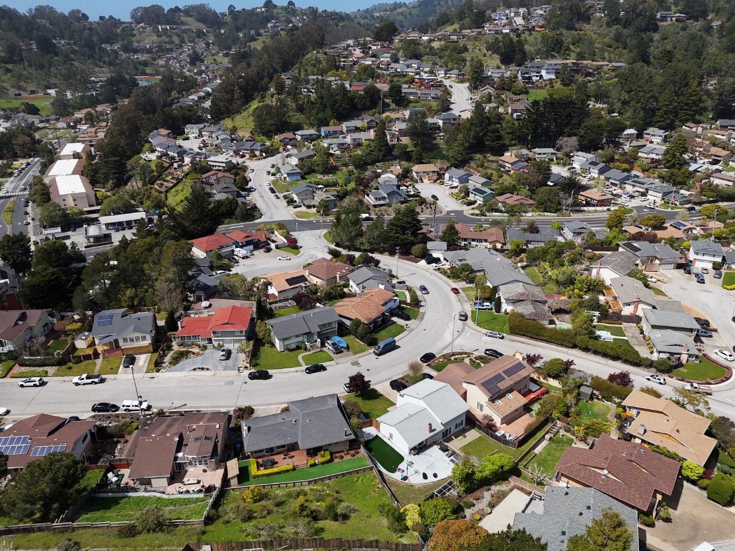 970 Park Pacifica Avenue Pacifica, CA 94044 - Photo 58 of 61 an aerial view of a houses with outdoor space