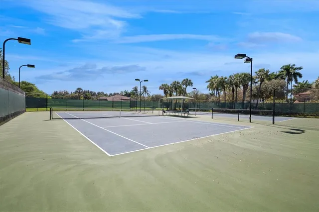 a view of a tennis court