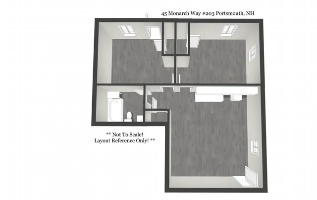 $2,299 | 45 Monarch Way, Unit 203, Portsmouth, NH 03801