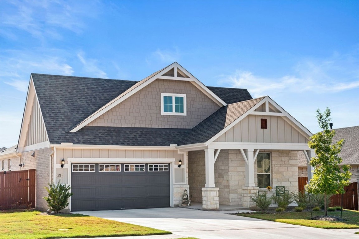 279 Fish Trap Road Dripping Springs, TX 78620 - Photo 36 of 36 This home is barely lived in, and has an amazing floorplan and upgrades like whole house filtration/softener + RO at sink, surround sound, epoxy patio/garage floors, and stone to ceiling gas fireplace!