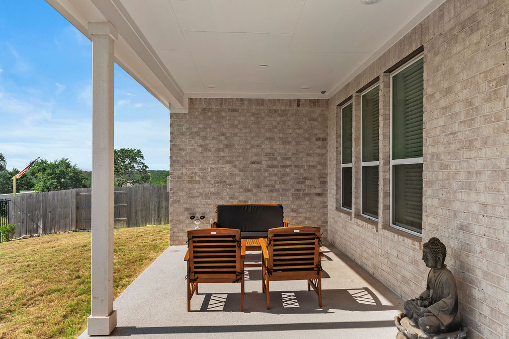 279 Fish Trap Road Dripping Springs, TX 78620 - Photo 28 of 36 Plenty of room for a conversation out here!
