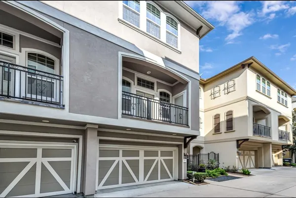 a front view of a building