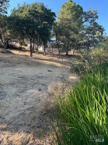 a view of a door with a mirror