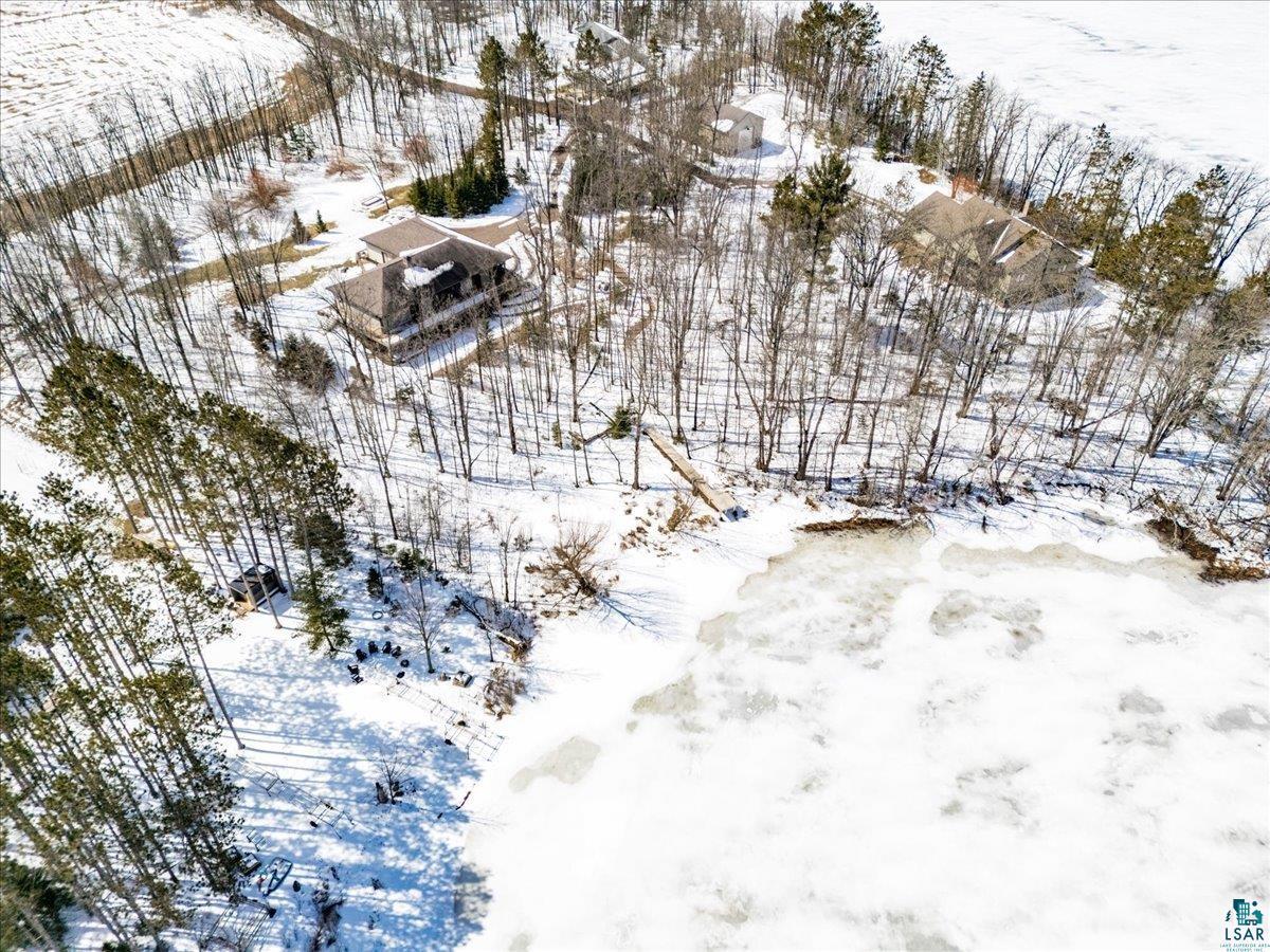 92598 Spells Road Sturgeon Lake, MN 55783 - Photo 54 of 60 View of snowy aerial view