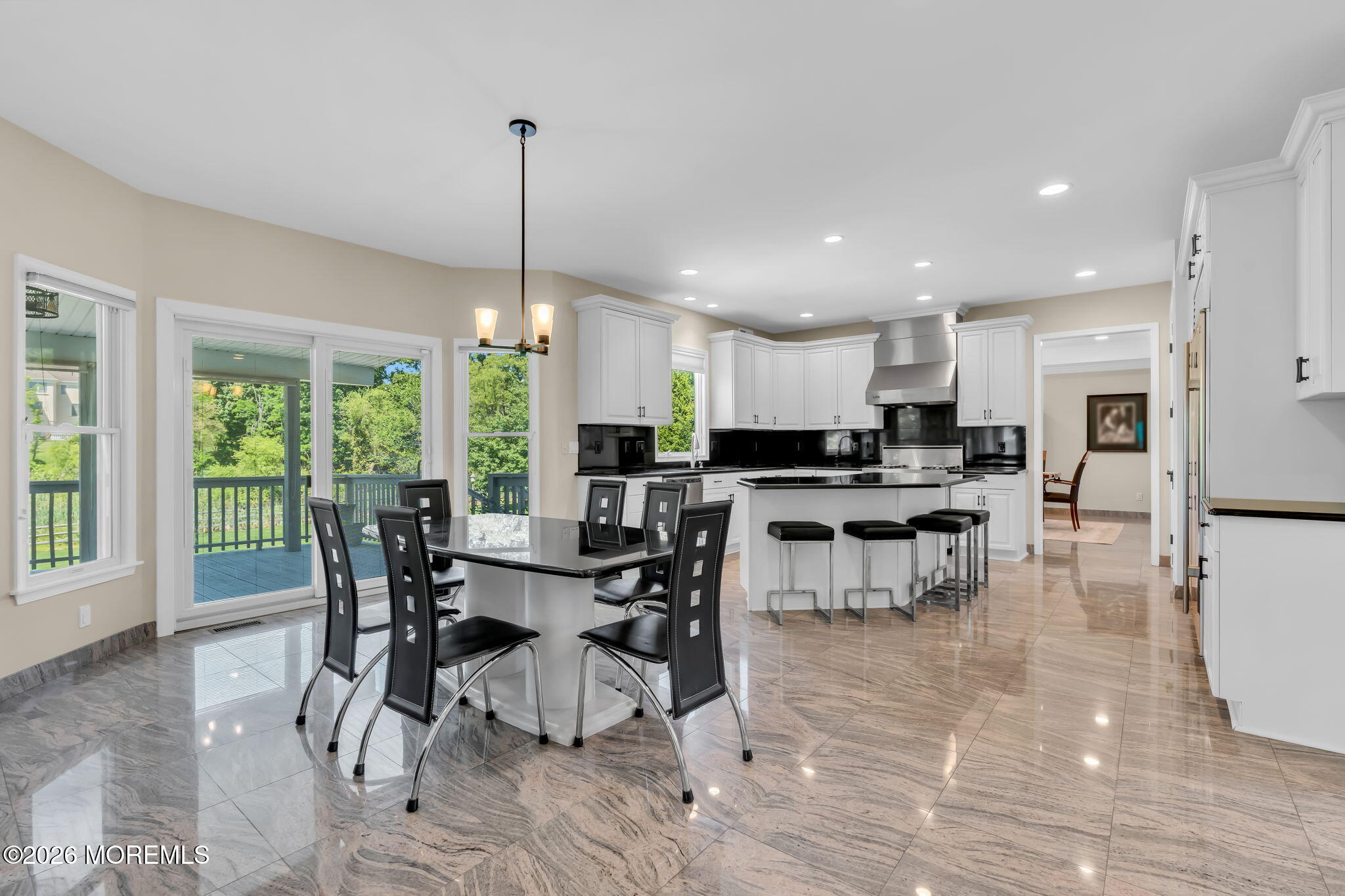 14 Diamond Hill Road Marlboro, NJ 07746 - Photo 24 of 79 a view of a dining room with furniture window and outside view