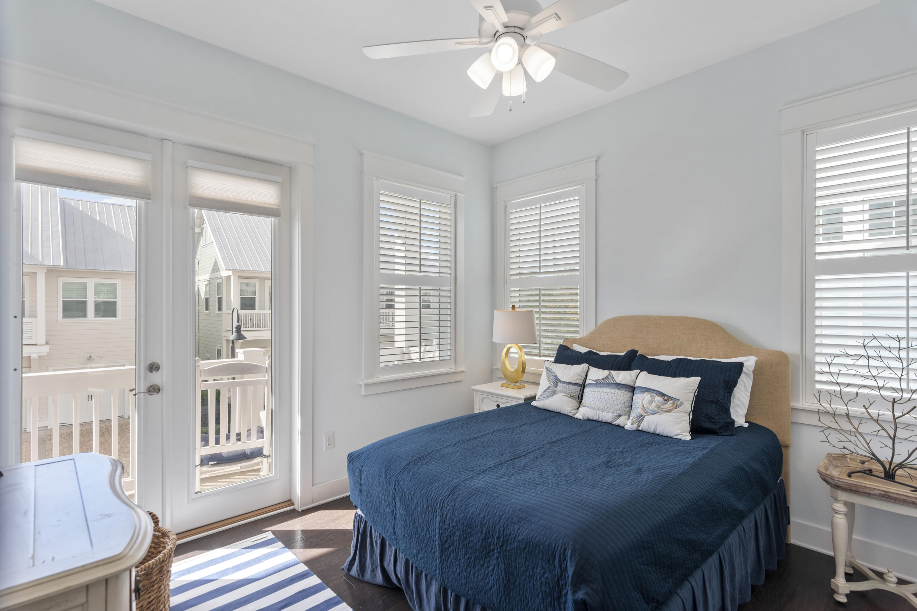 94 York Ln Inlet Beach, Unit C Inlet Beach, FL 32461 - Photo 19 of 36 a bedroom with a bed and a window