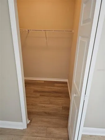 a view of wooden floor