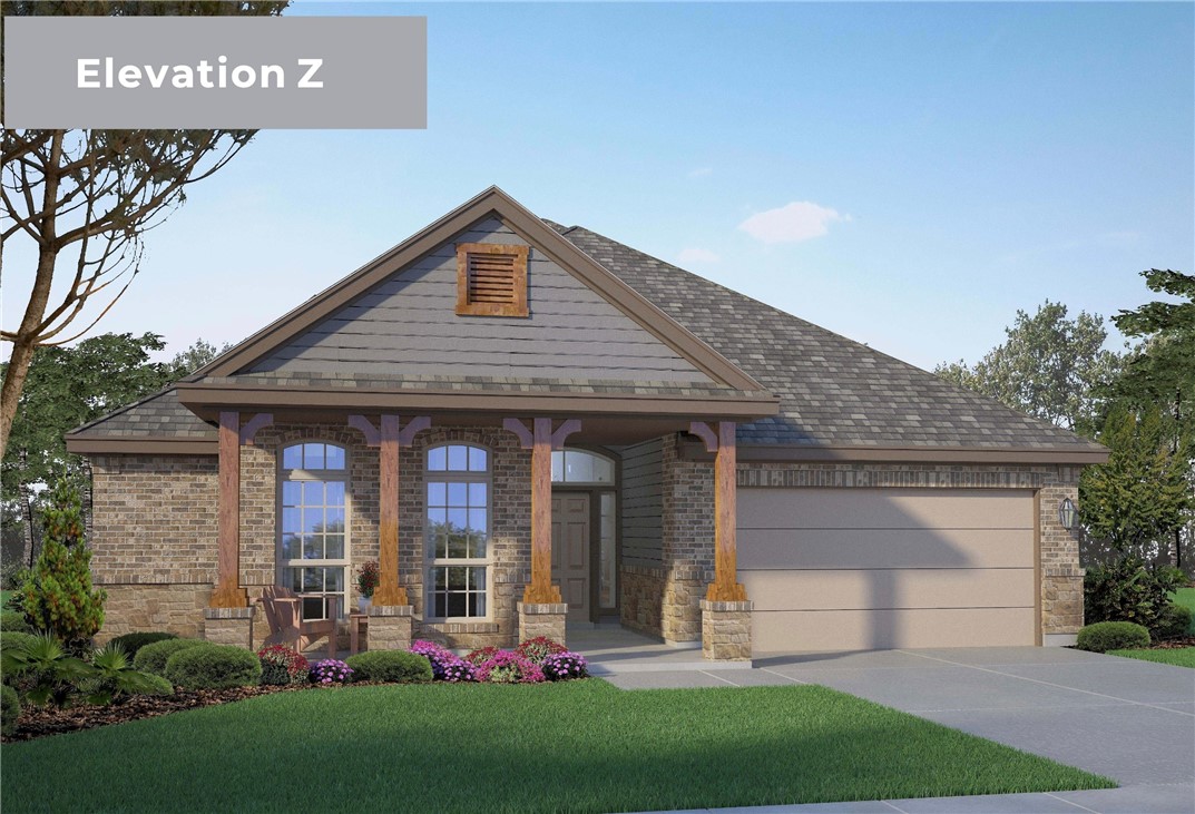 a front view of house with yard