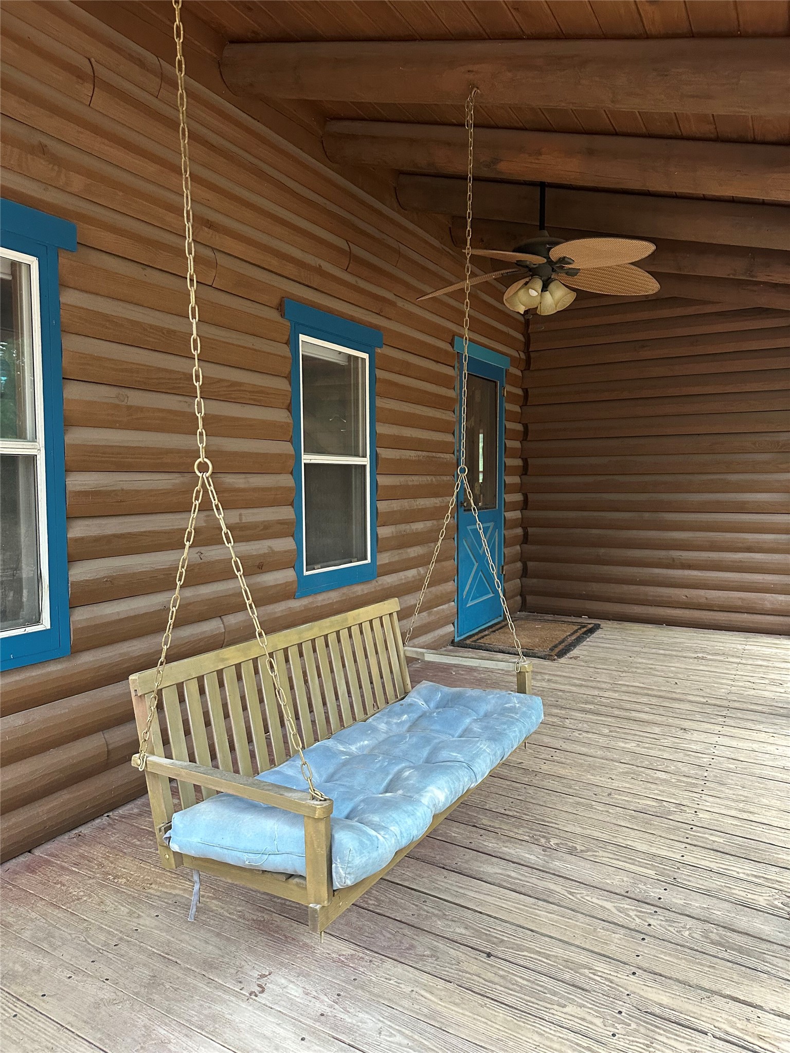 1053 East County Rd F Lexington, TX 78947 - Photo 22 of 38 a view of a deck with a door