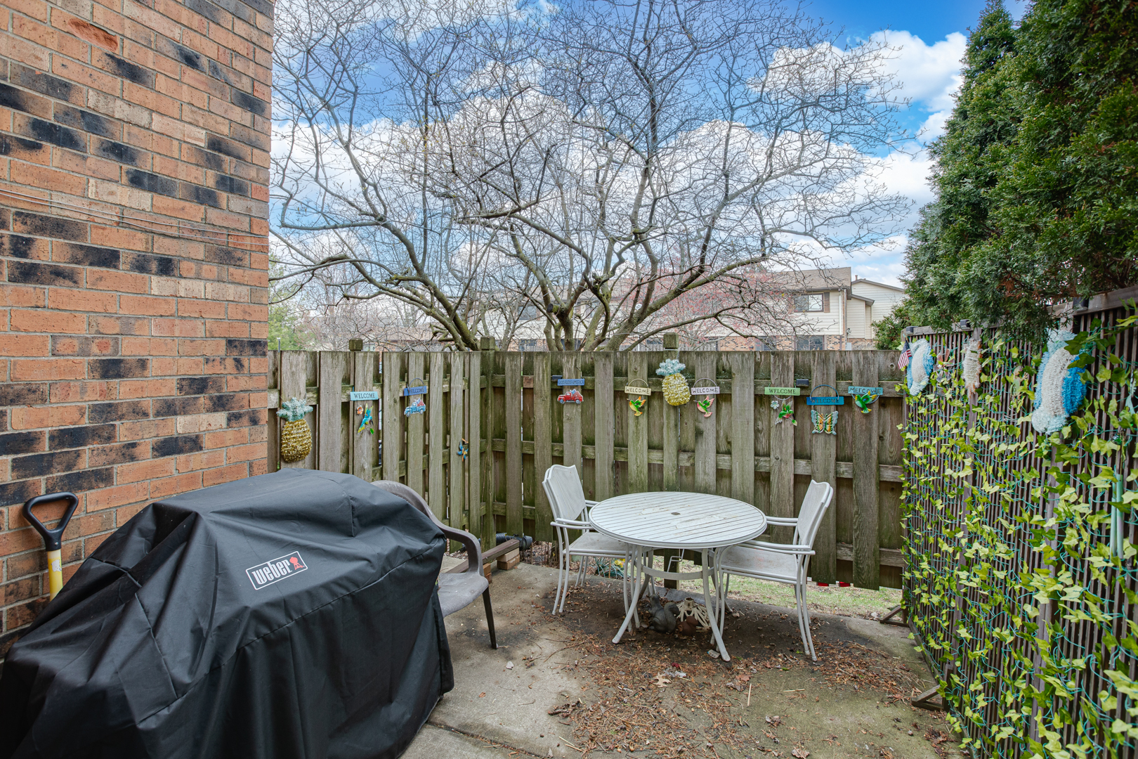 7315 Winthrop Way, Unit 6 Downers Grove, IL 60516 - Photo 2 of 11 a view of a patio in a backyard