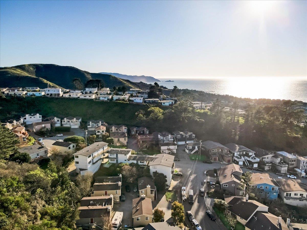 518 Monterey Road, Unit A Pacifica, CA 94044 - Photo 54 of 59 a view of a lake with houses