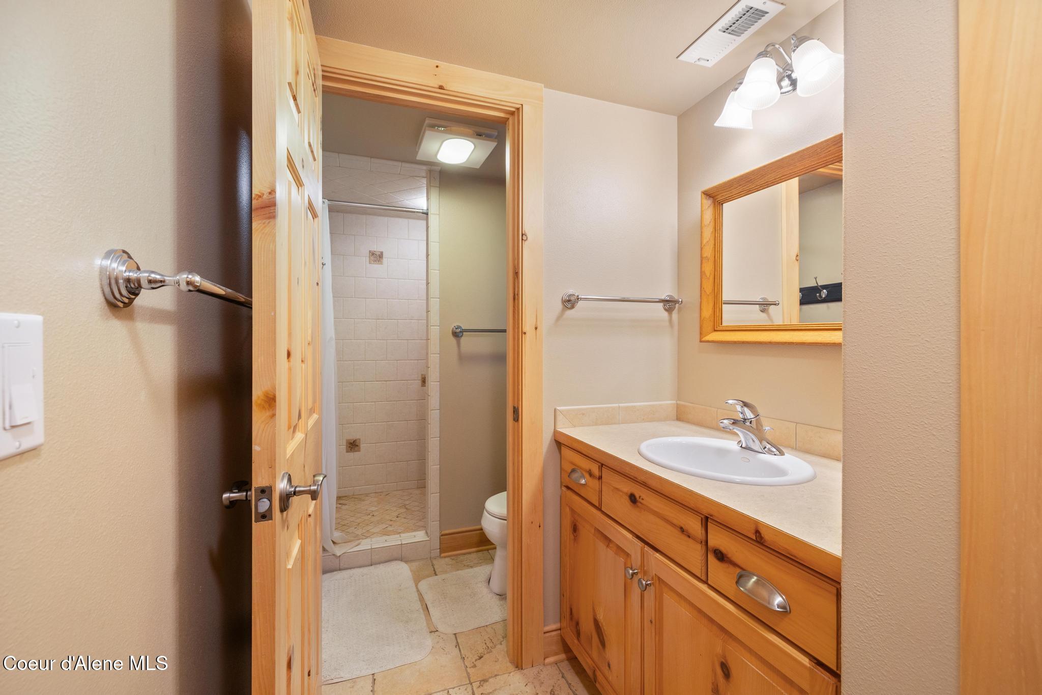 4459 East O'Gara Road Harrison, ID 83833 - Photo 42 of 47 Basement Bathroom